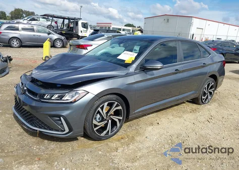 2025 Volkswagen Jetta 1.5T Sel из США, поврежденный, VIN 3VWGX7BU1SM081090